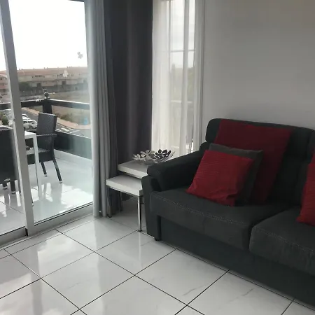 Modern App In Zuid Tenerife Amarilla Golf 아파트 산미겔데아보나